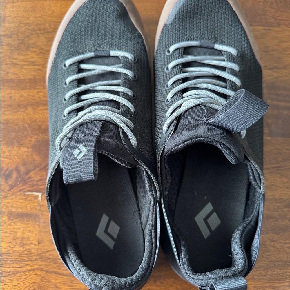 Black Diamond Session Approach Men's Black and Brown Sneakers